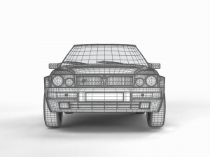 Lancia Delta HF Integrale Evoluzione 1 3D Model