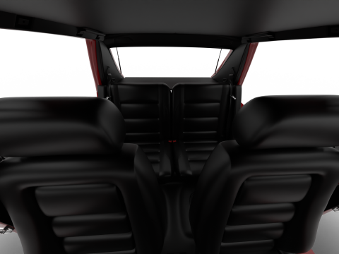 Lancia Delta HF Integrale Evoluzione 1 1987 HQ 3D Model