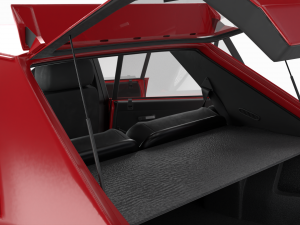 Lancia Delta HF Integrale Evoluzione 1 HQ interior 3D Модель