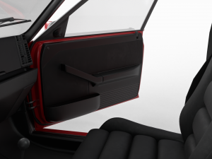 Lancia Delta HF Integrale Evoluzione 1 HQ interior 3D Модель