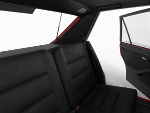 Lancia Delta HF Integrale Evoluzione 1 HQ interior 3D Модель