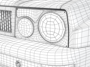 Lancia Delta HF Integrale Evoluzione 1 HQ interior 3D Модель