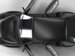 Lancia Delta HF Integrale Evoluzione 1 HQ interior 3D Модель
