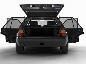 Lancia Delta HF Integrale Evoluzione 1 HQ interior 3D Модель