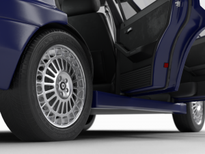 Lancia Delta HF Integrale Evoluzione 1 HQ interior Modelo 3D