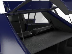 Lancia Delta HF Integrale Evoluzione 1 HQ interior Modelo 3D