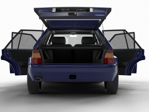 Lancia Delta HF Integrale Evoluzione 1 HQ interior Modelo 3D