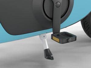 Scooter Yadea v7 3D Model