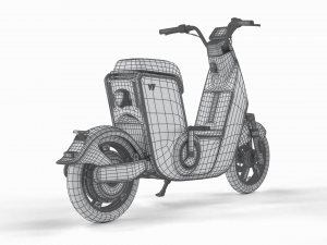 Scooter Yadea v7 3D Model