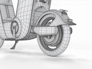 Scooter Yadea v7 3D Model