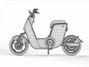 Scooter Yadea v7 3D Model