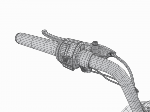 Scooter Yadea v7 3D Model