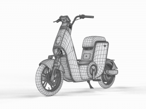 Scooter Yadea v7 Modèle 3D