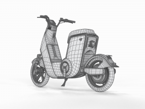 Scooter Yadea v7 Modèle 3D