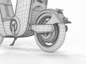 Scooter Yadea v7 Modèle 3D