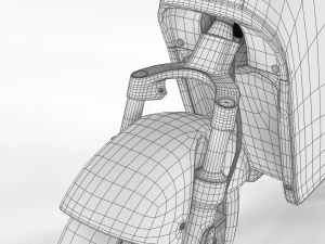Scooter Yadea v7 3D Model