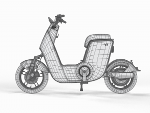 Scooter Yadea v7 Modèle 3D
