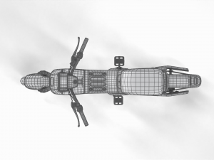 Scooter Yadea v7 Modèle 3D