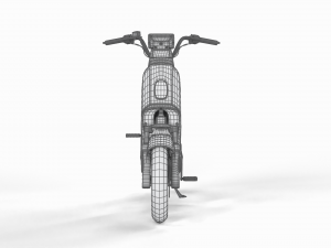 Scooter Yadea v7 Modèle 3D