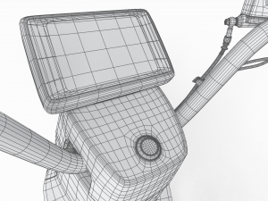 Scooter Yadea v7 Modèle 3D