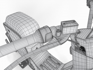 Scooter Yadea v7 Modèle 3D