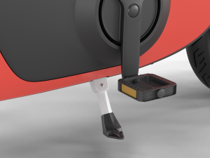 Scooter Yadea v7 3D 模型