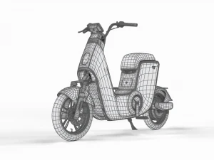 Scooter Yadea v7 3D Model