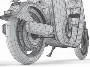 Scooter Yadea v7 3D Model