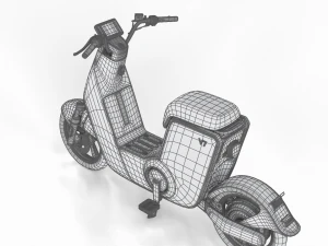 Scooter Yadea v7 3D Model