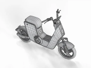 Scooter Yadea v7 3D Model