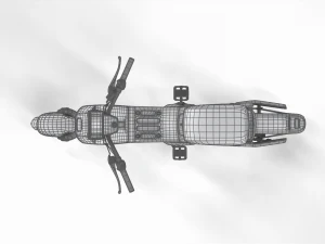 Scooter Yadea v7 3D Model