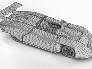 Lancia LC1 3Dモデル