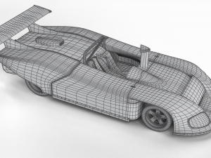Lancia LC1 3D Model