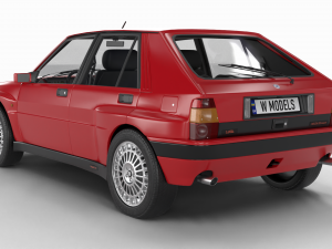 Lancia Delta HF Integrale 16v 3D Модель