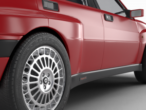 Lancia Delta HF Integrale 16v 3D Модель