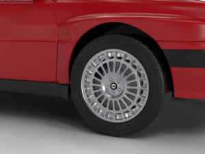 Lancia Delta HF Integrale 16v 3D Модель