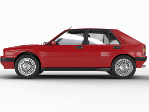 Lancia Delta HF Integrale 16v 3D Модель