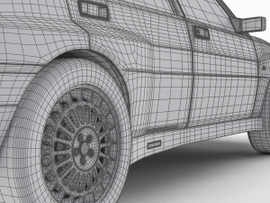 Lancia Delta HF Integrale 16v 3D Модель