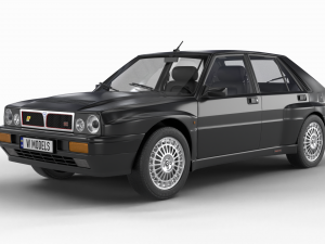 Lancia Delta HF Integrale 16v 3Dモデル