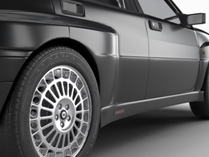 Lancia Delta HF Integrale 16v 3D Модель