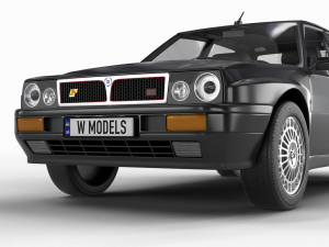 Lancia Delta HF Integrale 16v 3D Модель