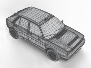 Lancia Delta HF Integrale 16v 3D Модель