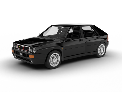 Lancia Delta HF Integrale 16v 1989 3Dモデル