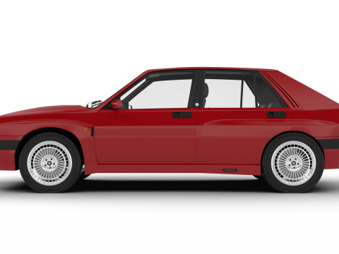 Lancia Delta HF Integrale 16v 1989 3Dモデル