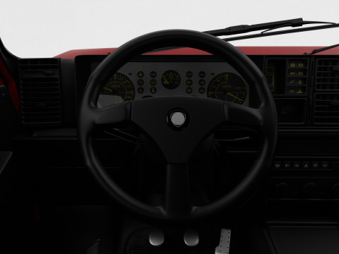 Lancia Delta HF Integrale 16v 1989 3Dモデル