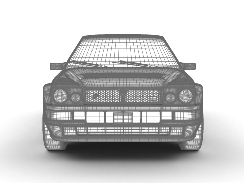 Lancia Delta HF Integrale 16v 1989 3Dモデル