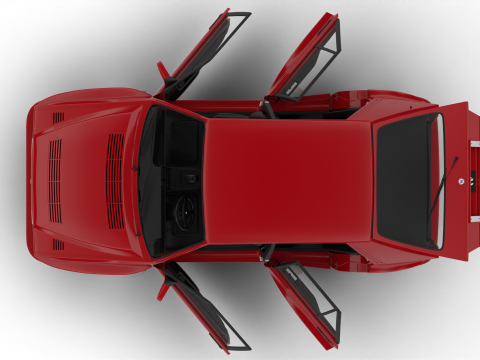 Lancia Delta HF Integrale 16v 1989 HQ Modello 3D