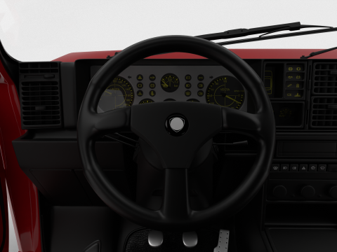 Lancia Delta HF Integrale 16v 1989 HQ Modello 3D