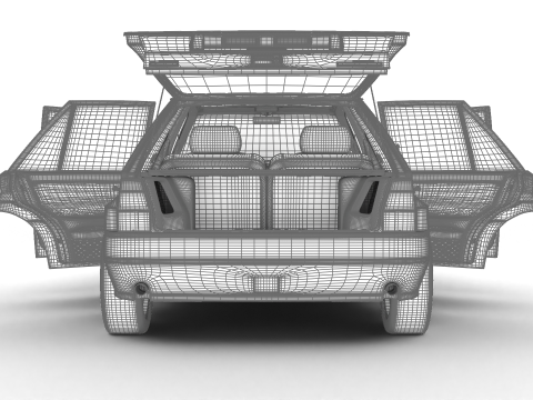 Lancia Delta HF Integrale 16v 1989 HQ Modello 3D