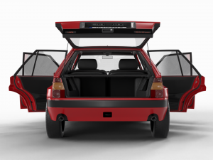 Lancia Delta HF Integrale 16v HQ interior 3D मॉडल
